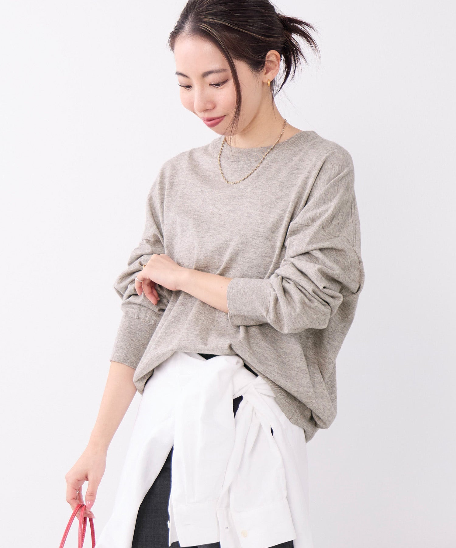 コットンヤクニットプルオーバー | MICA&DEAL ONLINE STORE