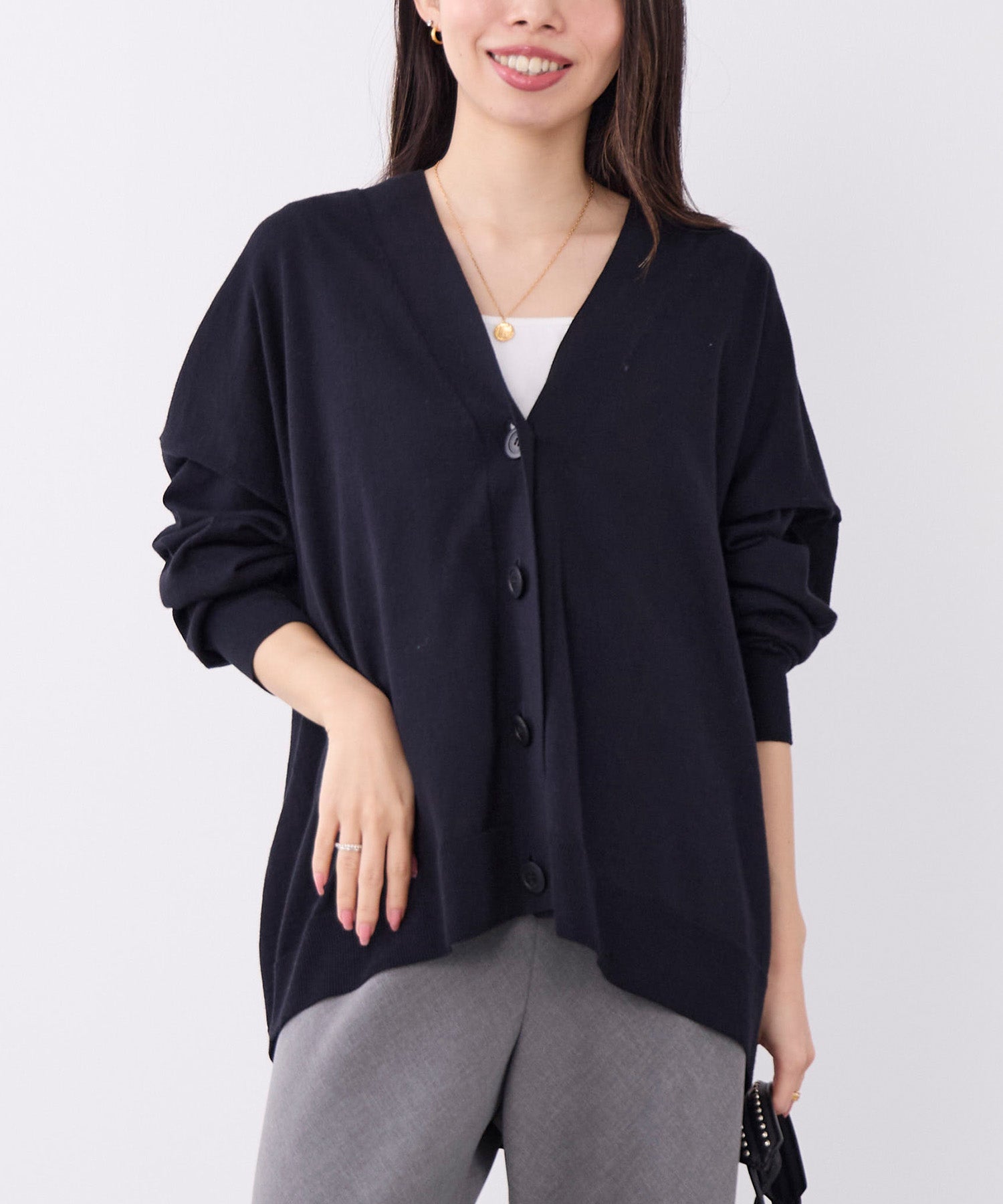 コットンヤクニットカーディガン | MICA&DEAL ONLINE STORE