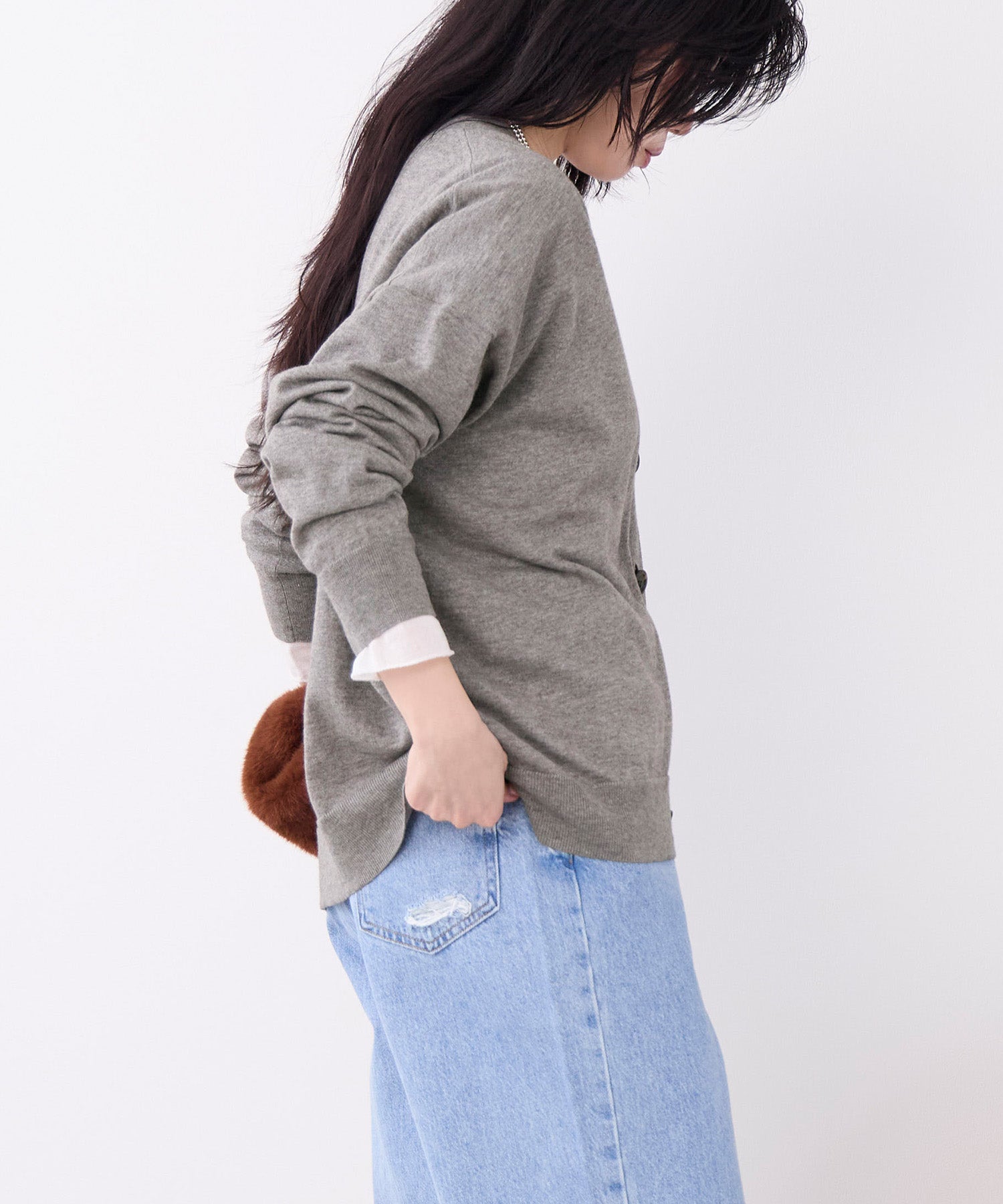 コットンヤクニットカーディガン | MICA&DEAL ONLINE STORE