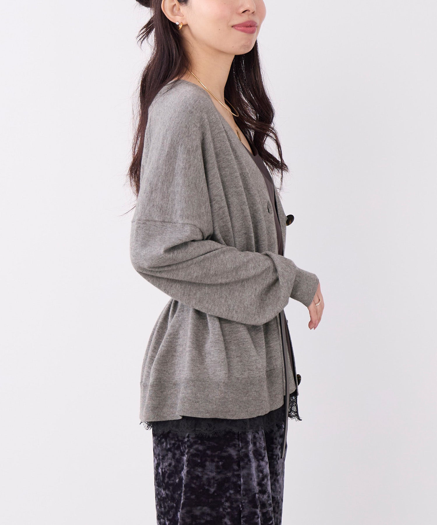 コットンヤクニットカーディガン | MICA&DEAL ONLINE STORE