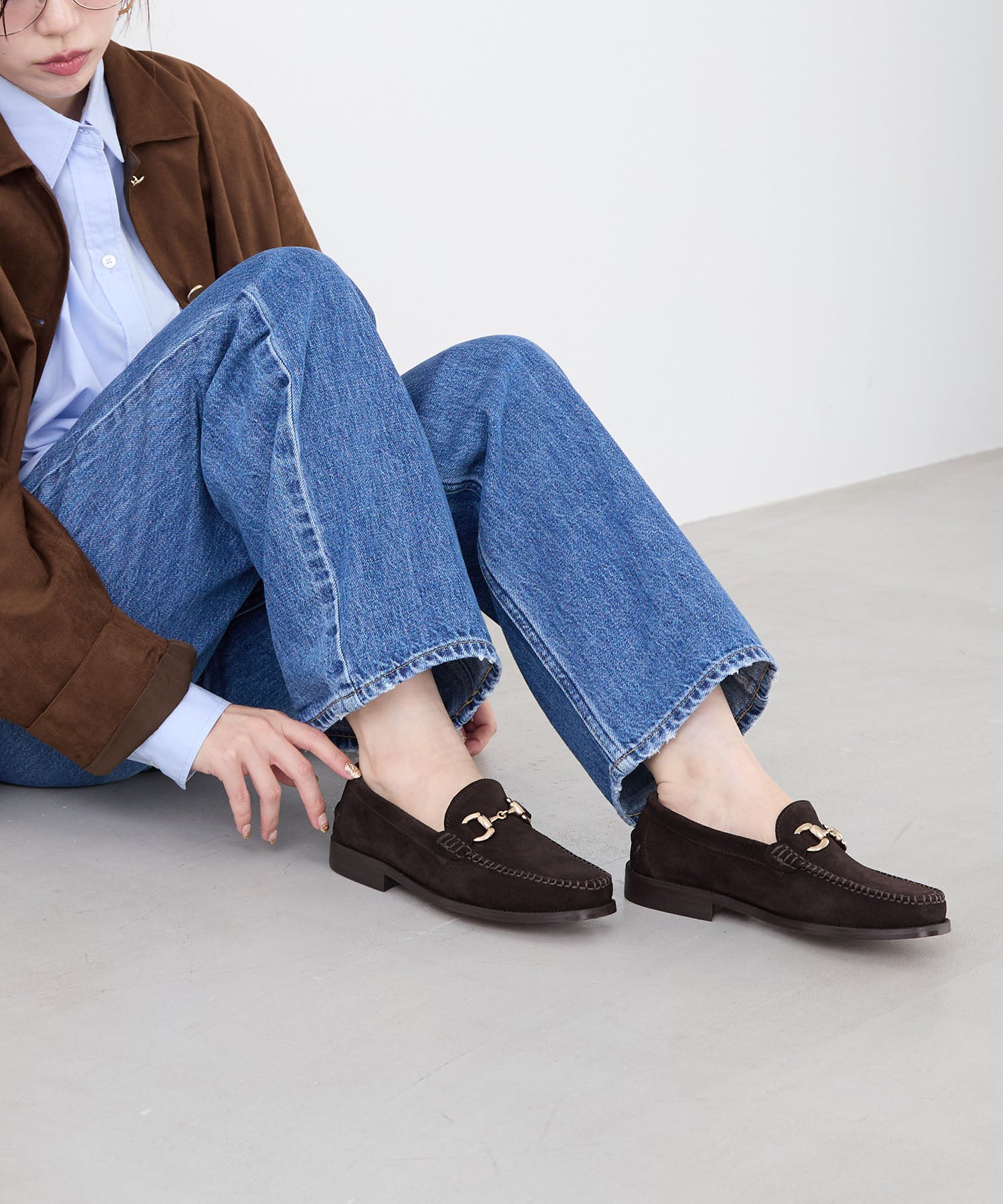 Pelle Morbida スエード ビットローファー ARTESANOS】スエードビットローファー-Bit Loafers | MICA&DEAL ONLINE