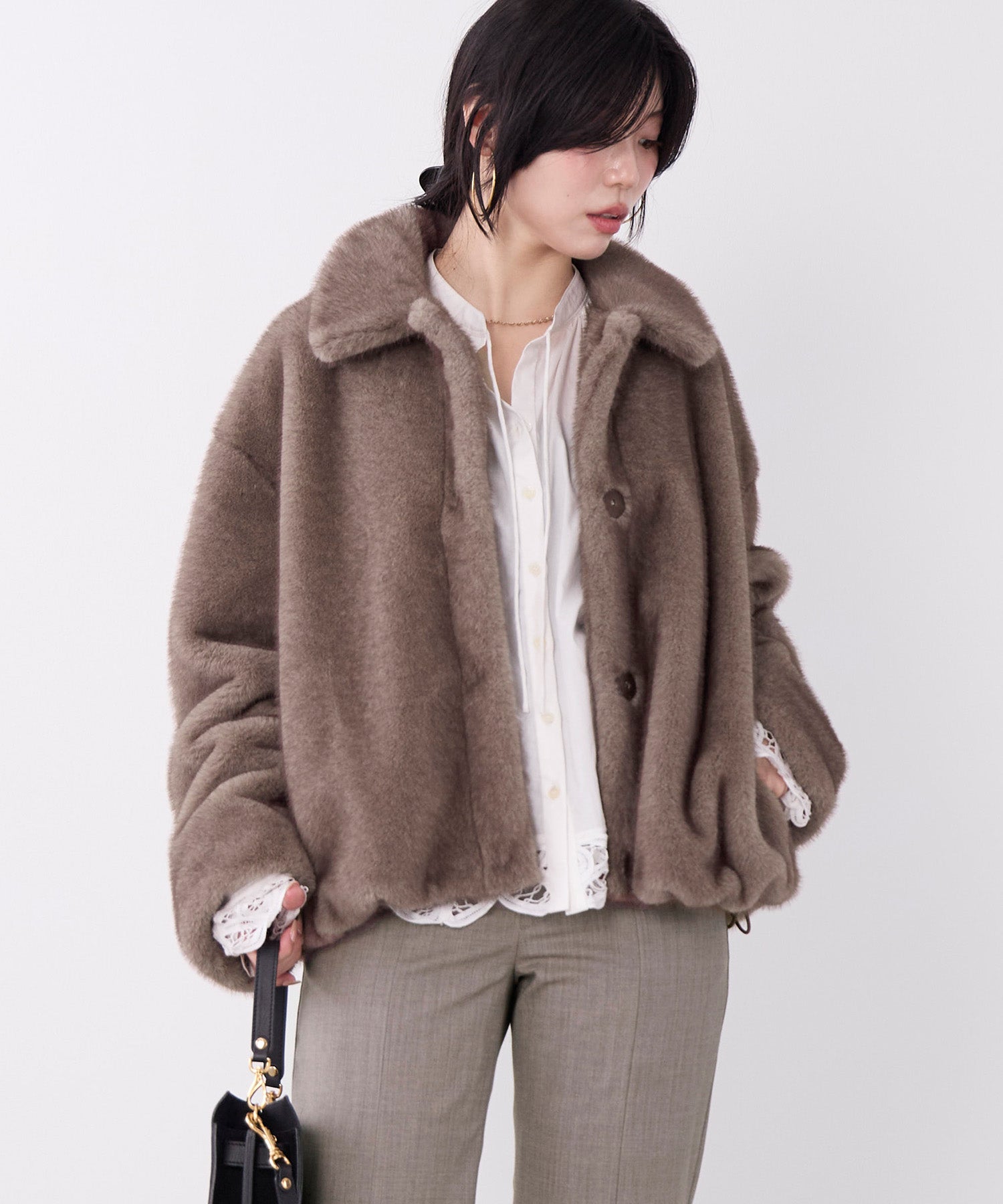 ミンクライクファーブルゾン | MICA&DEAL ONLINE STORE