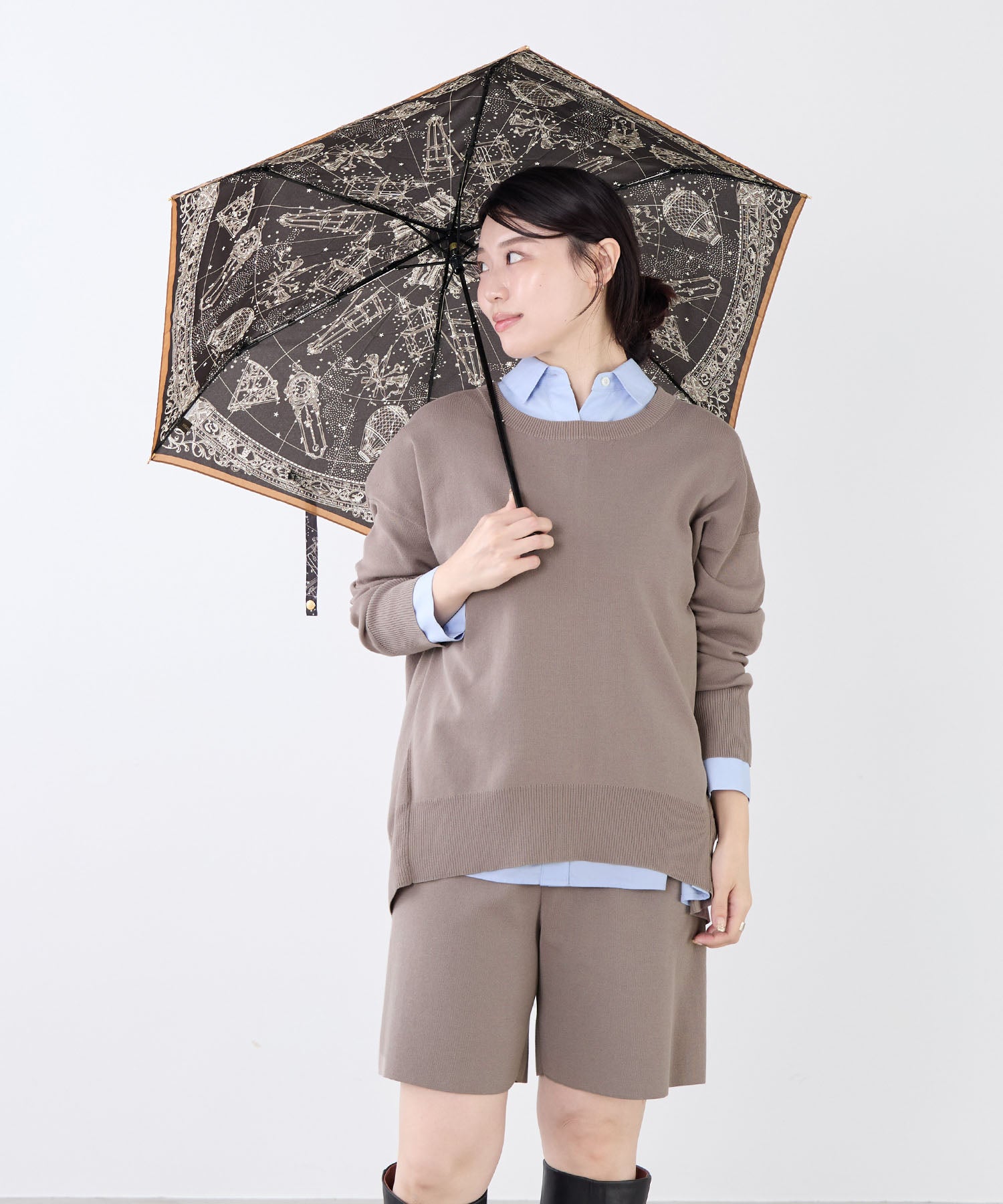 manipuri】晴雨兼用折りたたみ傘-天界図 | MICA&DEAL ONLINE STORE