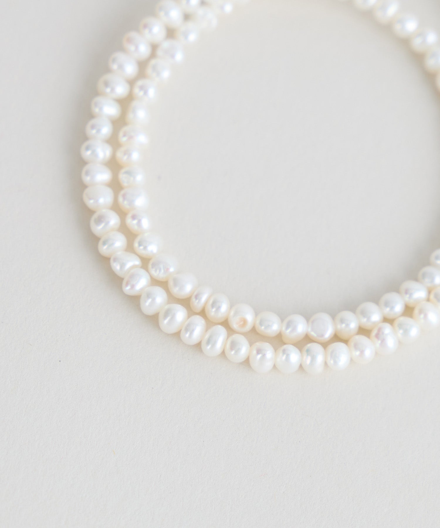 les bon bon】ステディ パール ネックレス-steady pearl necklace