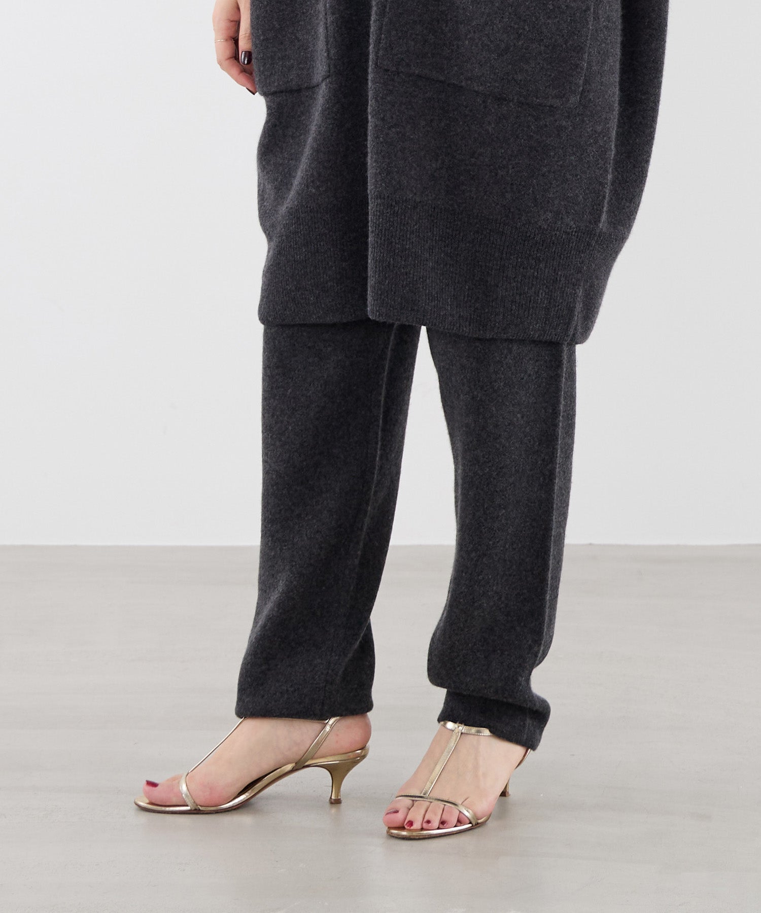 ADAWAS】カシミアブレンドパンツ-CASHMERE BLEND LOUNGE PANTS