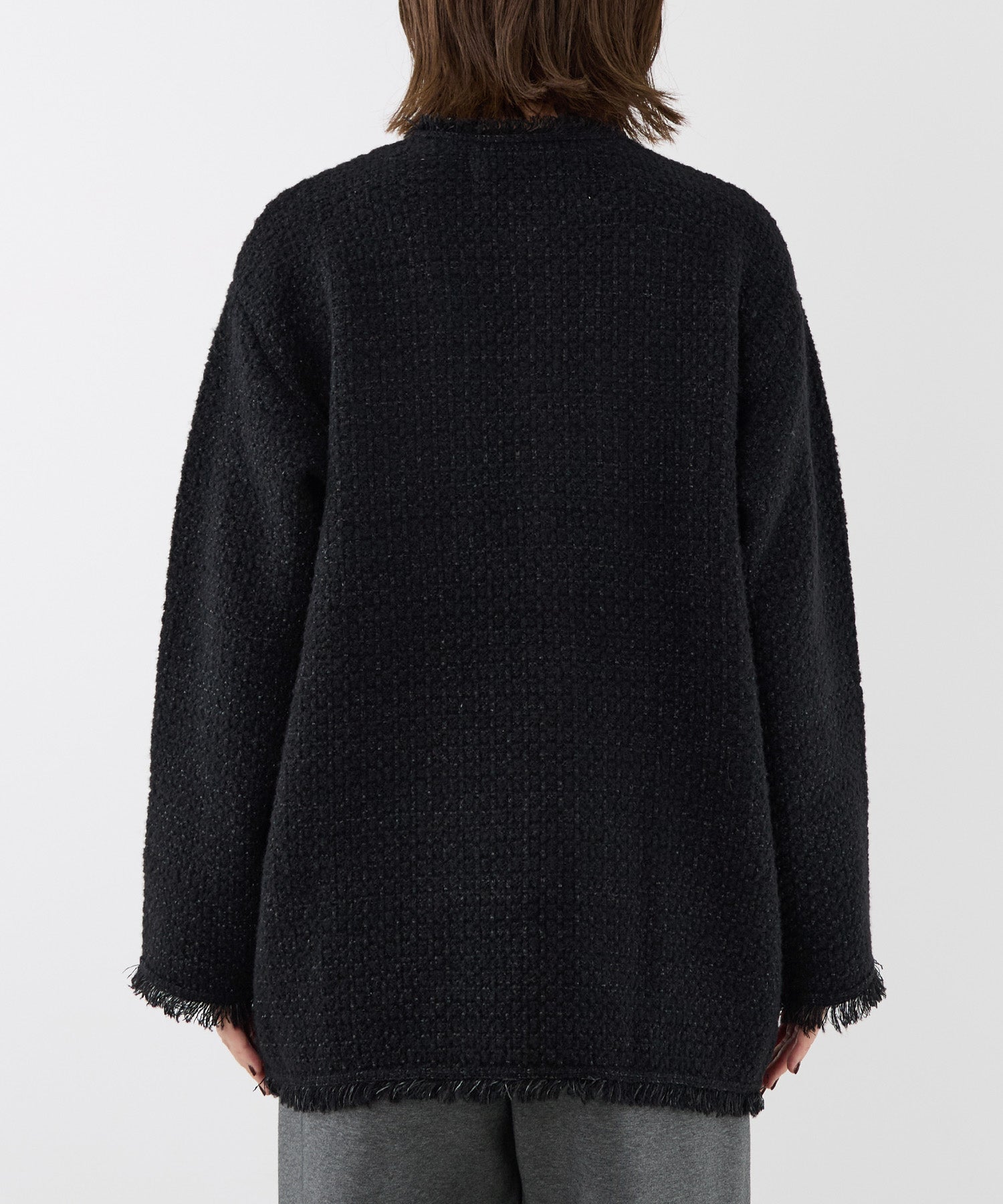 ADAWAS】ツイードニットジャケット-TWEED KNIT JACKET | MICA&DEAL