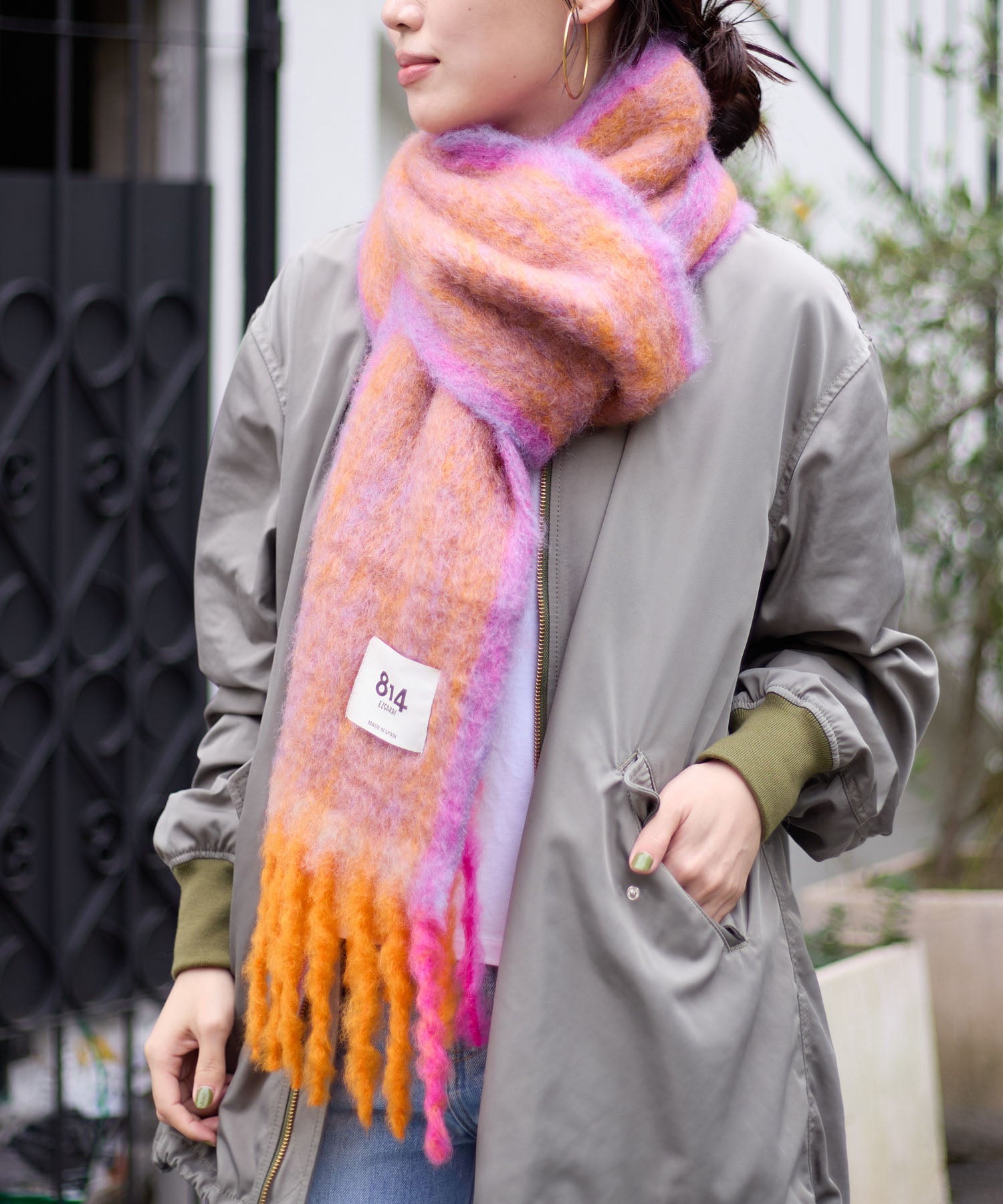 Mantas Ezcaray】TWIST FRAME マフラー | MICA&DEAL ONLINE STORE